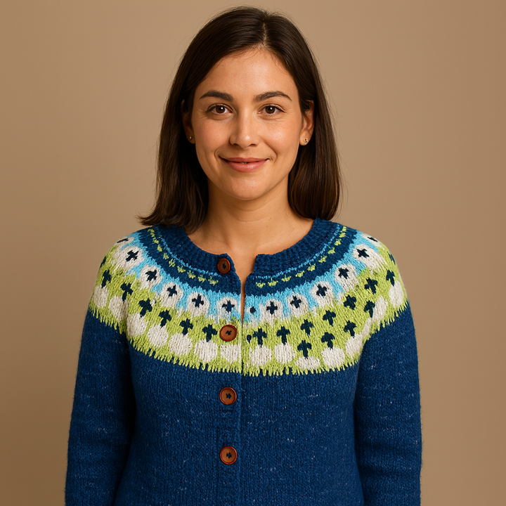 Lysa & Co - Classic Icelandic Wool Cardigan