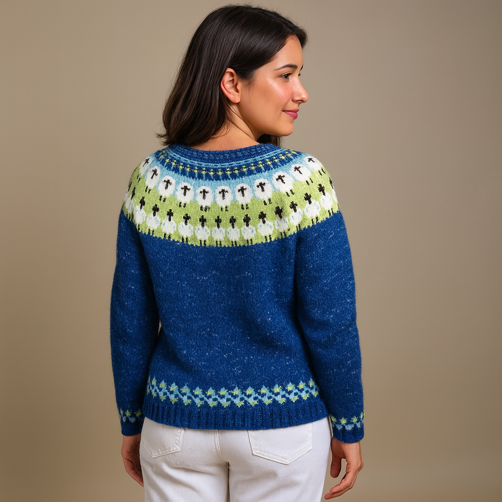 Lysa & Co - Classic Icelandic Wool Cardigan