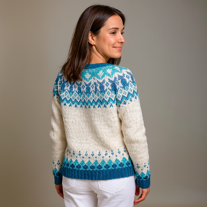 Lysa & Co - Classic Icelandic Wool Cardigan