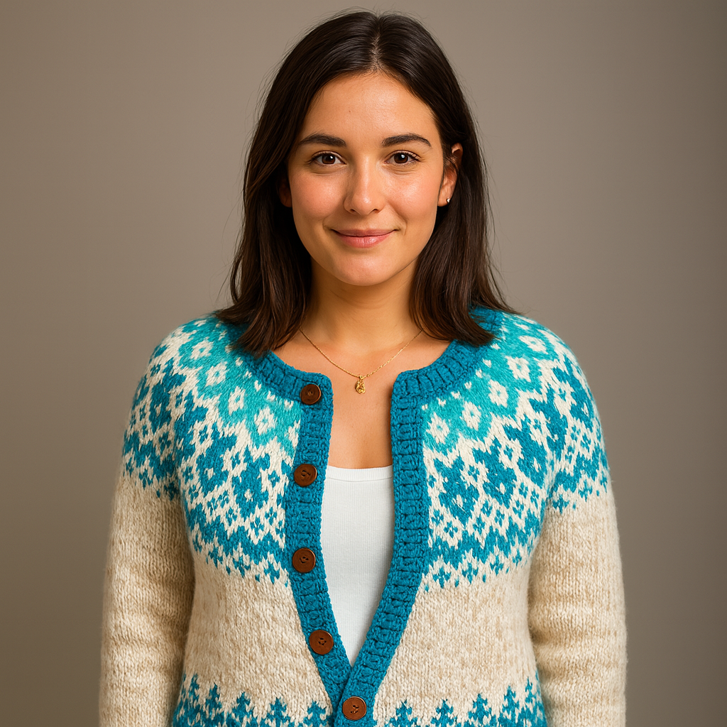 Lysa & Co - Classic Icelandic Wool Cardigan
