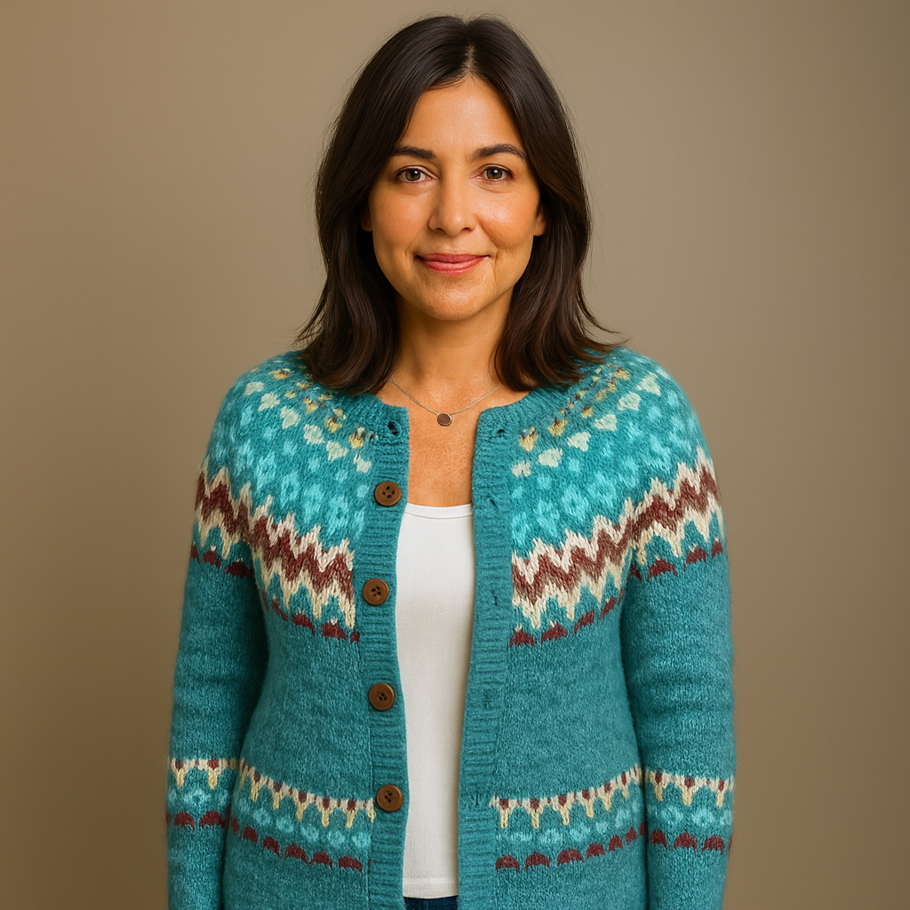 Lysa & Co - Classic Icelandic Wool Cardigan