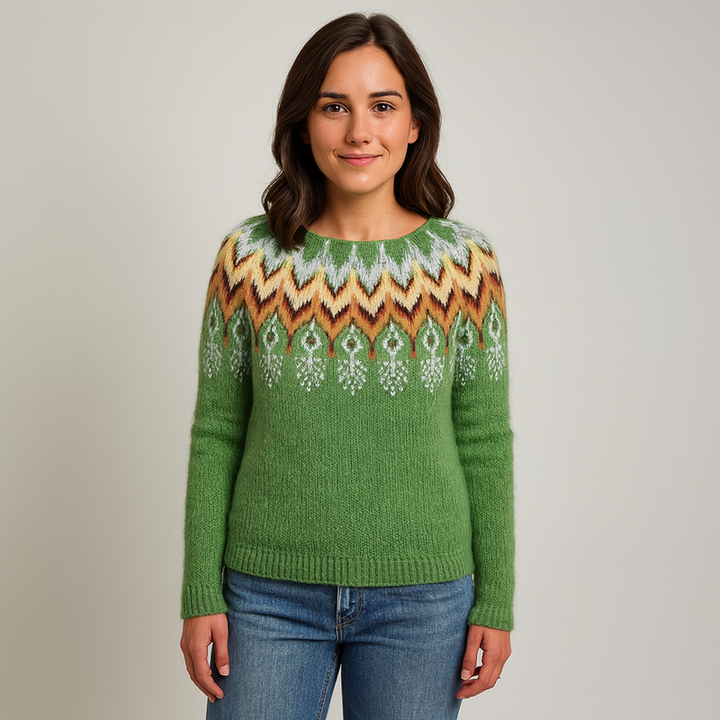Lysa & Co - Classic Icelandic Wool Knit Sweater