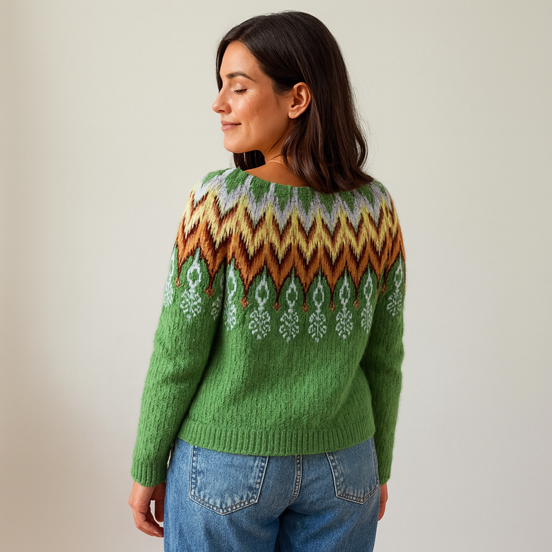 Lysa & Co - Classic Icelandic Wool Knit Sweater
