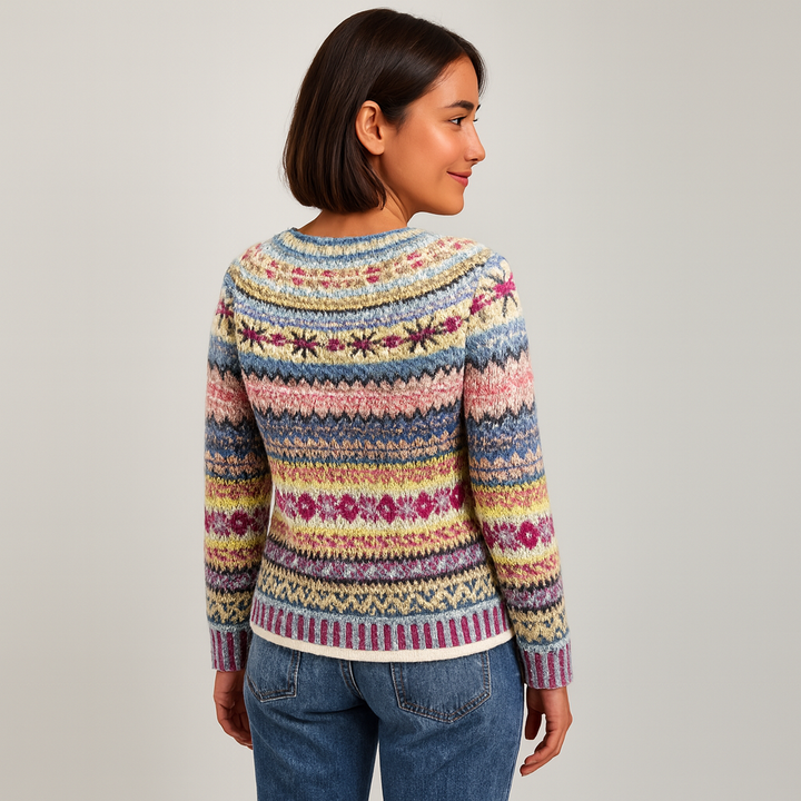Lysa & Co - Classic Icelandic Wool Knit Sweater