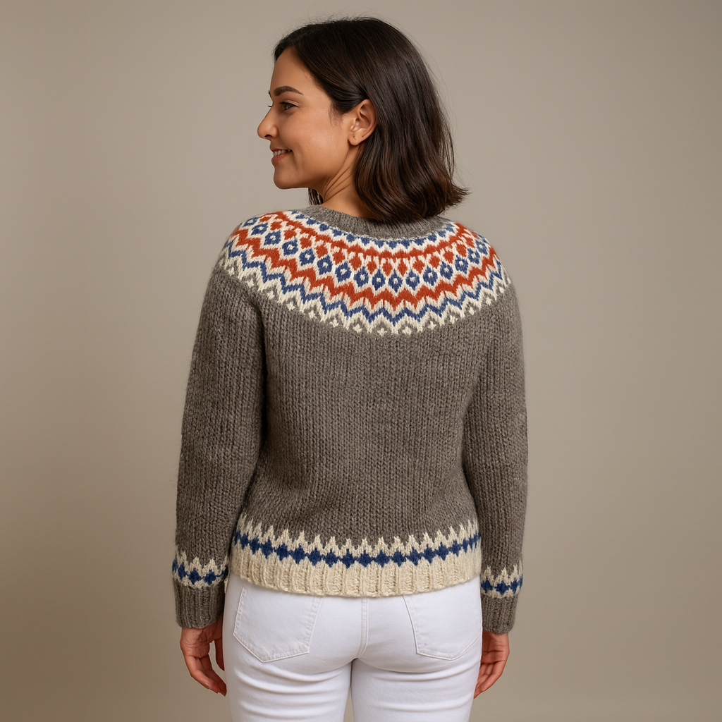Lysa & Co - Classic Icelandic Wool Cardigan
