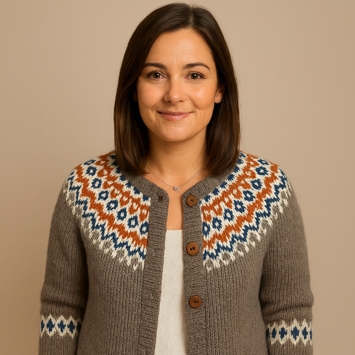 Lysa & Co - Classic Icelandic Wool Cardigan