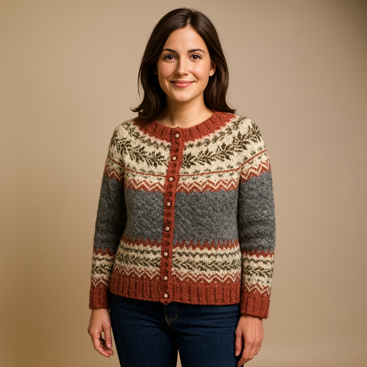 Lysa & Co - Classic Icelandic Wool Cardigan