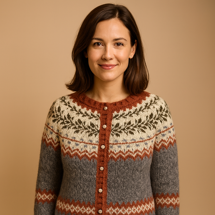Lysa & Co - Classic Icelandic Wool Cardigan