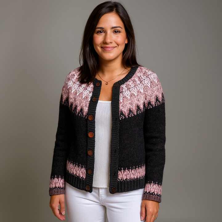Lysa & Co- Classic Icelandic Wool Vintage Cardigan