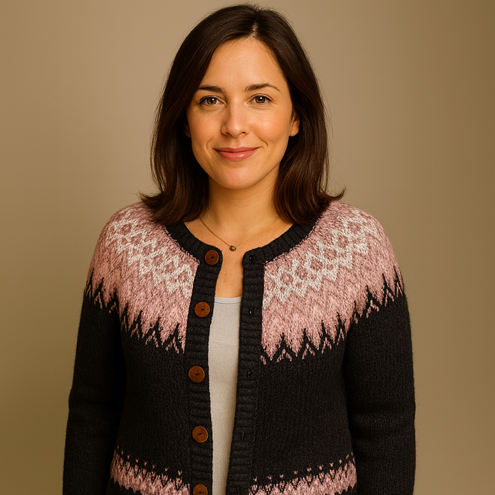 Lysa & Co- Classic Icelandic Wool Vintage Cardigan