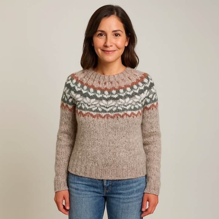 Lysa & Co - Classic Icelandic Wool Knit Sweater