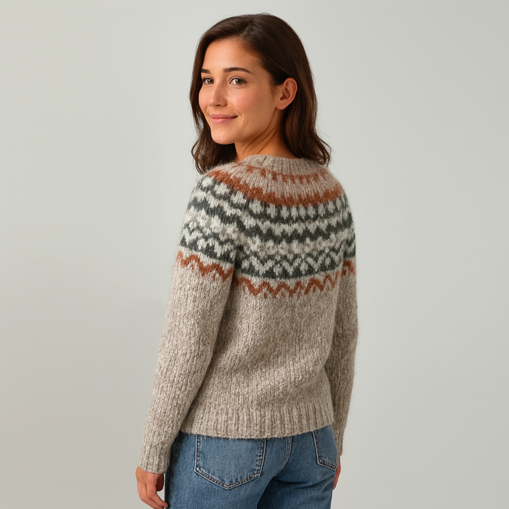Lysa & Co - Classic Icelandic Wool Knit Sweater