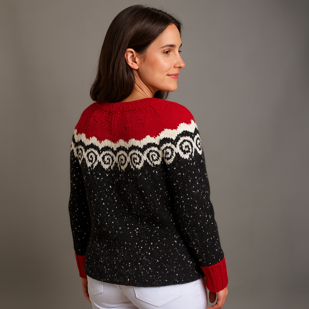 Lysa & Co- Classic Icelandic Wool Cardigan