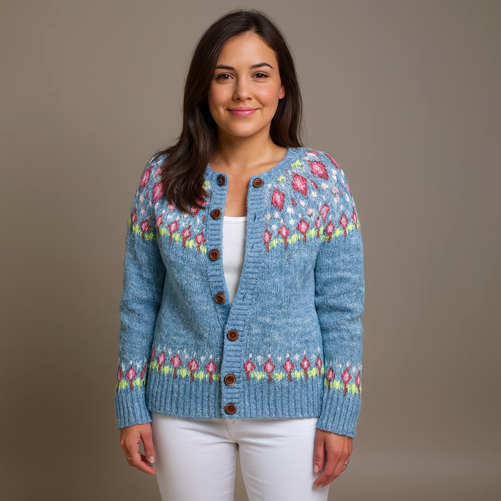 Lysa & Co - Classic Icelandic Wool Cardigan