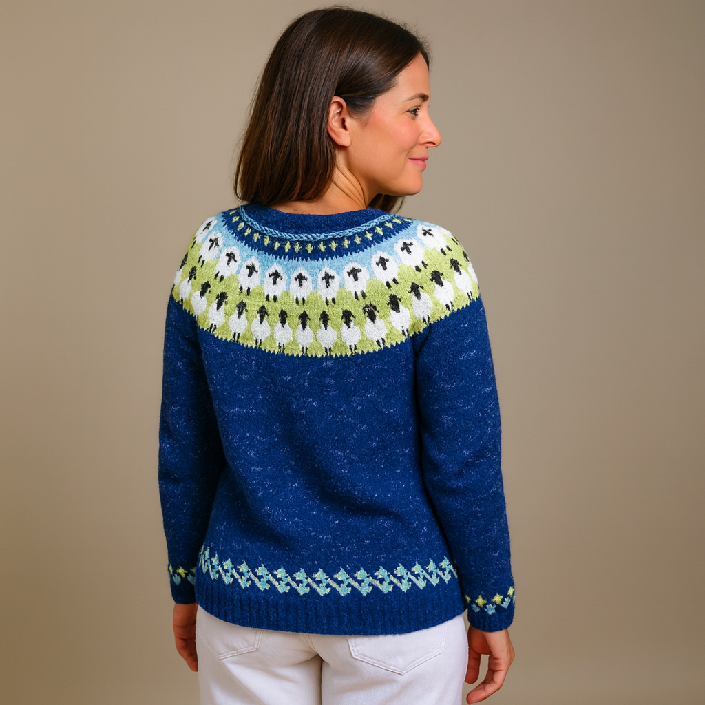 Lysa & Co - Classic Icelandic Wool Vintage Cardigan