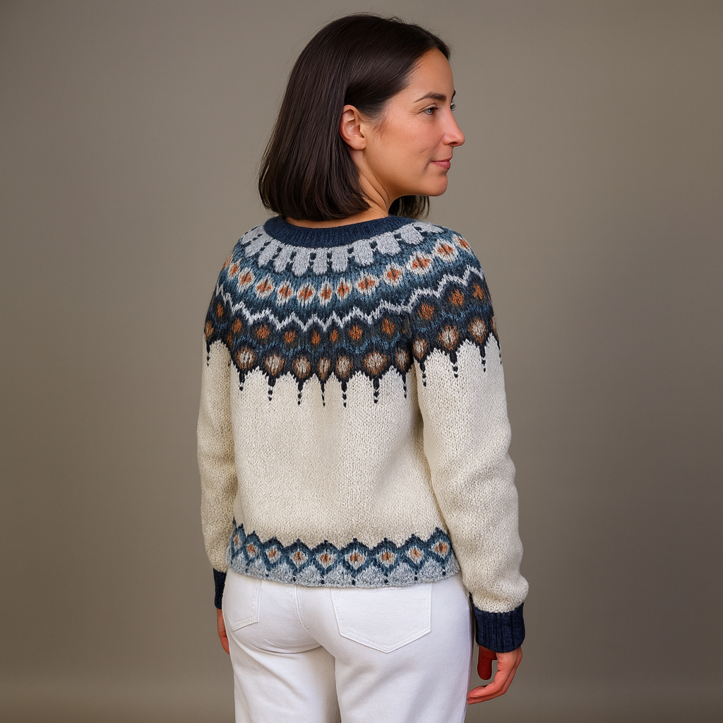 Lysa & Co - Classic Icelandic Wool Cardigan