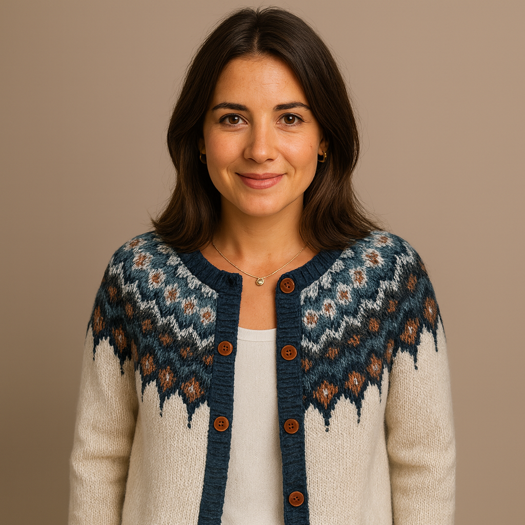 Lysa & Co - Classic Icelandic Wool Cardigan