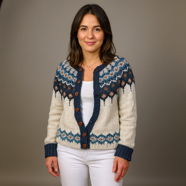 Lysa & Co - Classic Icelandic Wool Cardigan