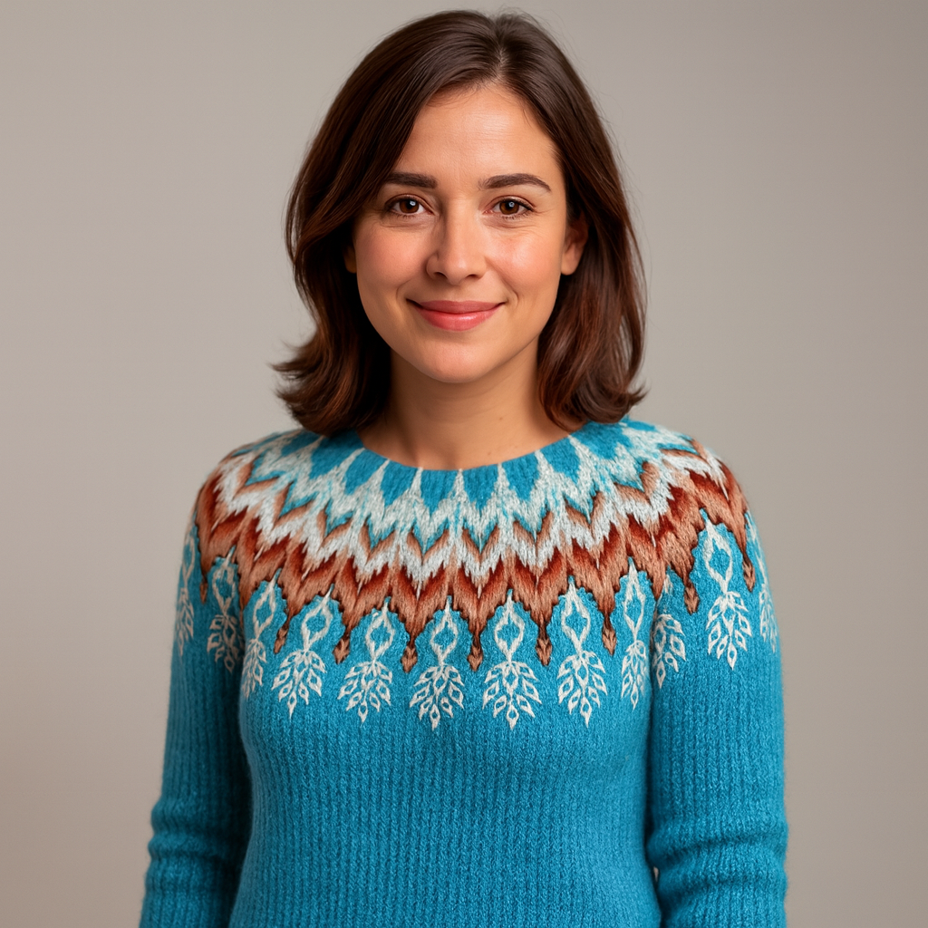 Lysa & Co - Classic Icelandic Wool Knit Sweater