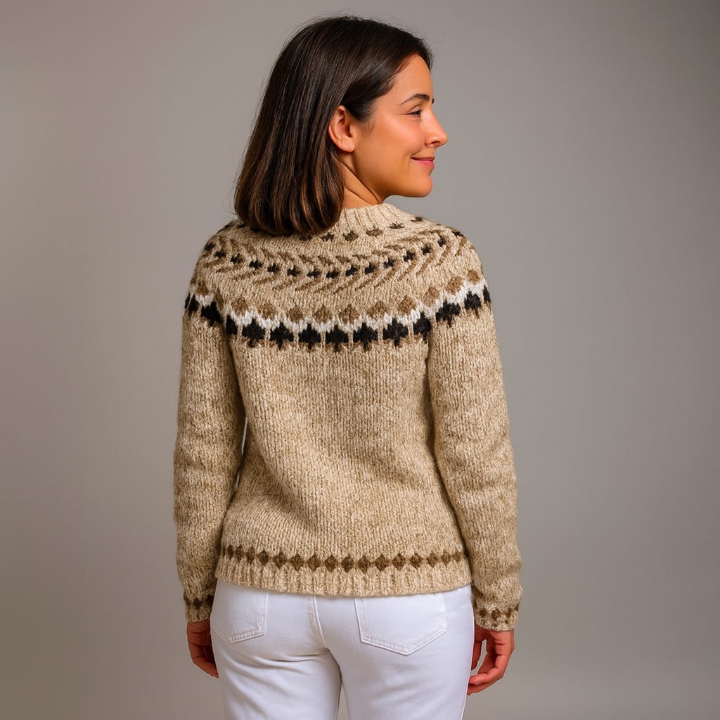 Lysa & Co - Classic Icelandic Wool Cardigan