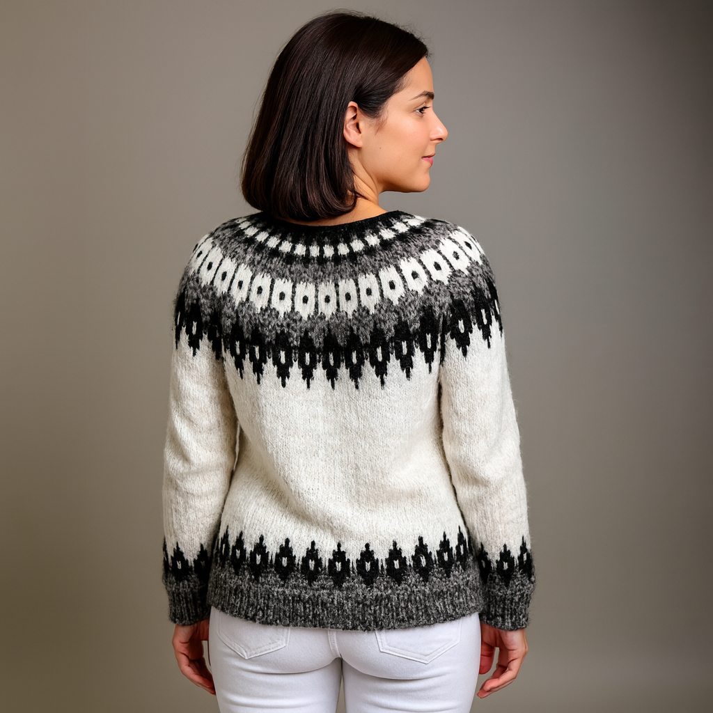 Lysa & Co - Classic Icelandic Wool Cardigan