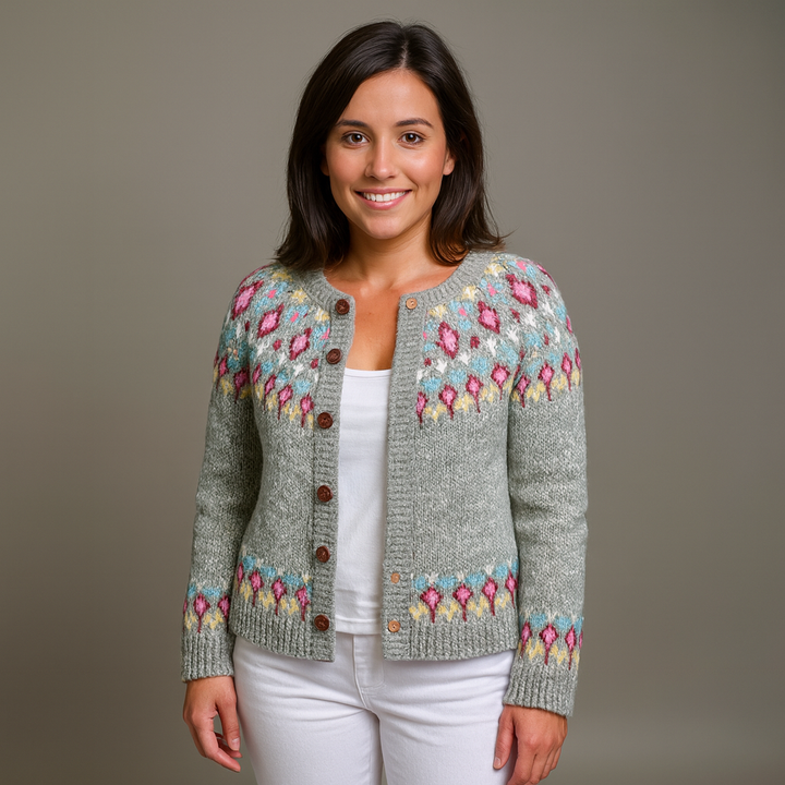 Lysa & Co - Classic Icelandic Wool Cardigan