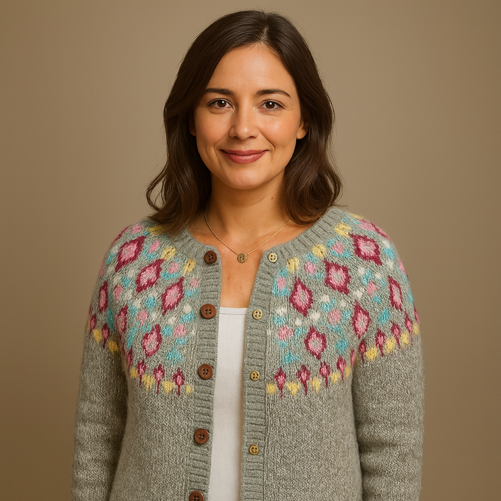 Lysa & Co - Classic Icelandic Wool Cardigan