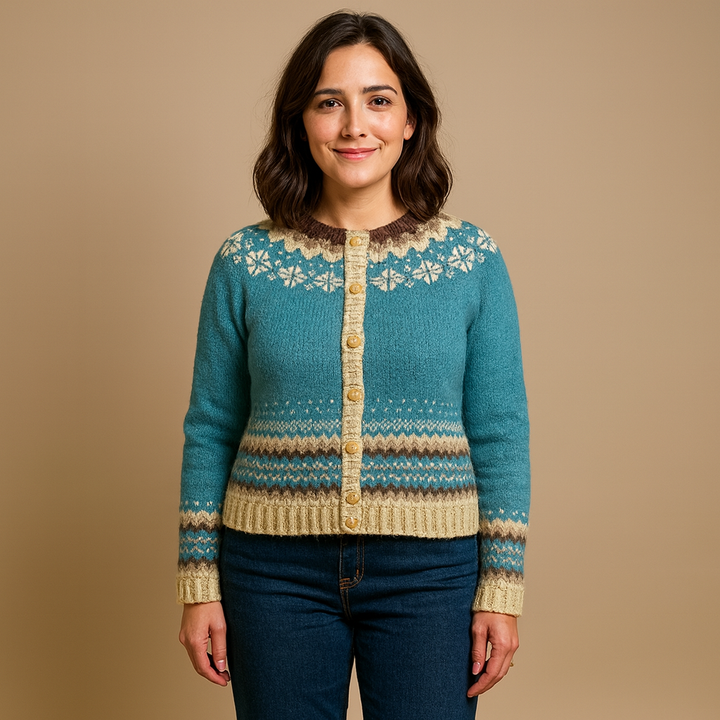 Lysa & Co - Classic Icelandic Wool Cardigan