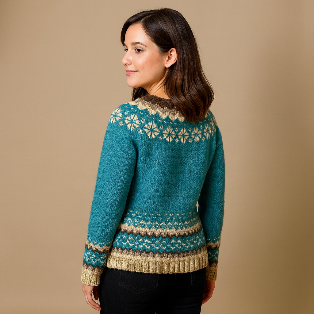 Lysa & Co - Classic Icelandic Wool Cardigan