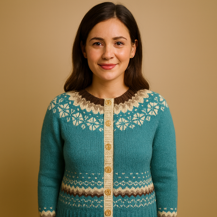 Lysa & Co - Classic Icelandic Wool Cardigan