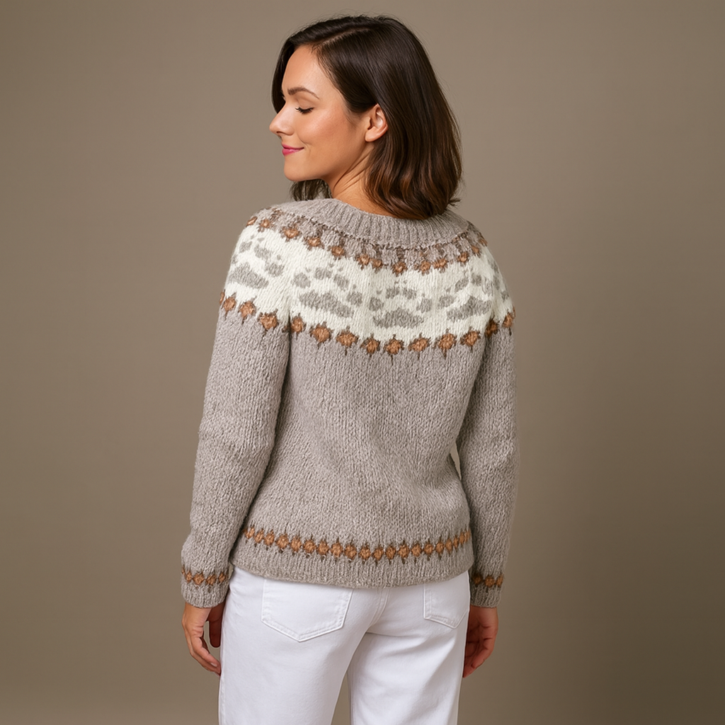 Lysa & Co  - Classic Icelandic Wool Vintage Cardigan