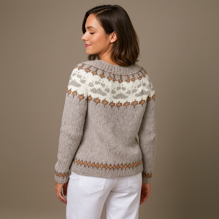 Lysa & Co  - Classic Icelandic Wool Vintage Cardigan