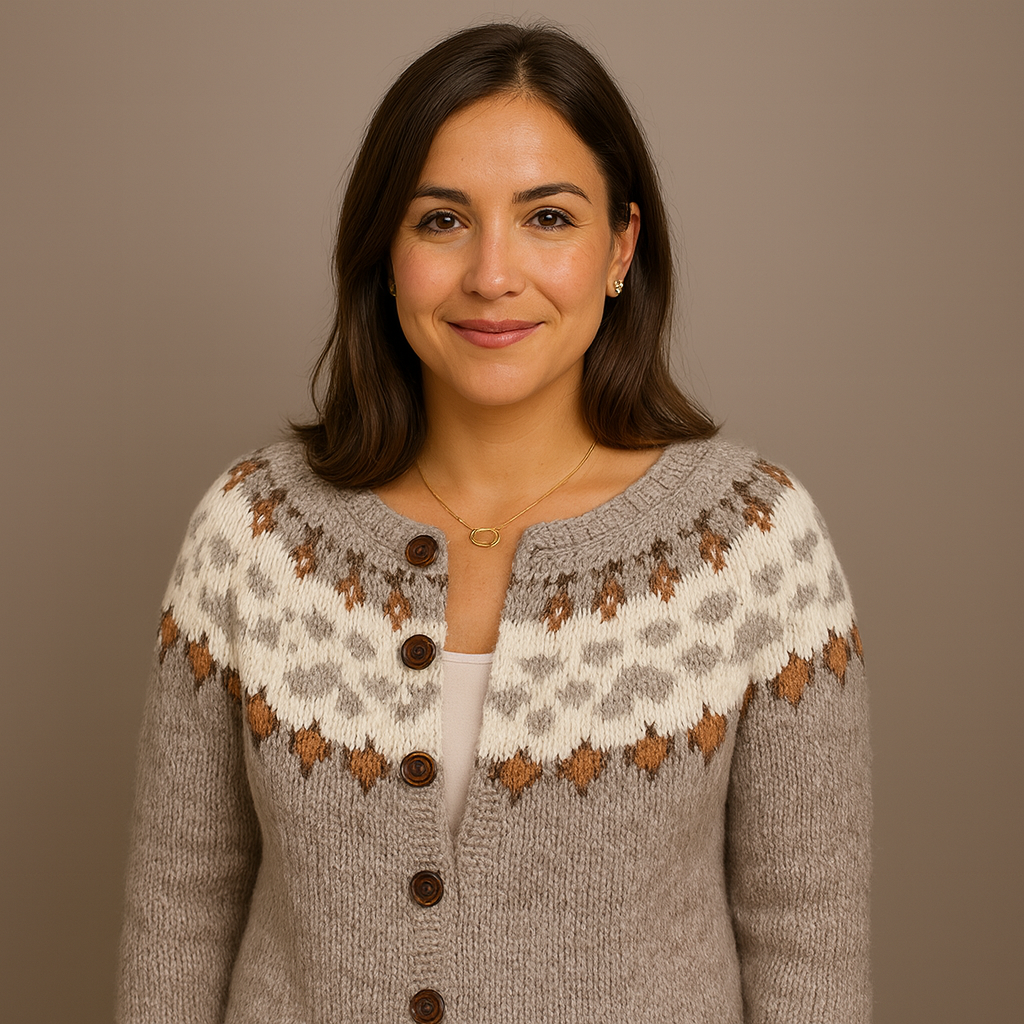 Lysa & Co  - Classic Icelandic Wool Vintage Cardigan