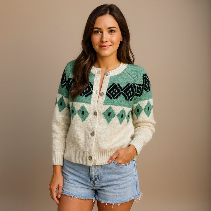 Lysa & Co - Classic Icelandic Wool Cardigan