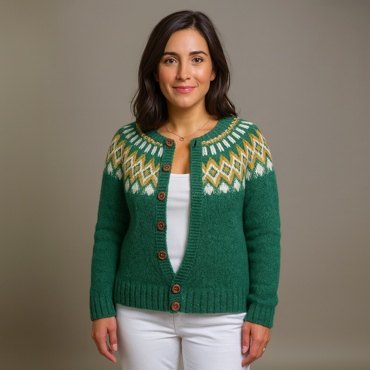 Lysa & Co  - Classic Icelandic Wool Cardigan
