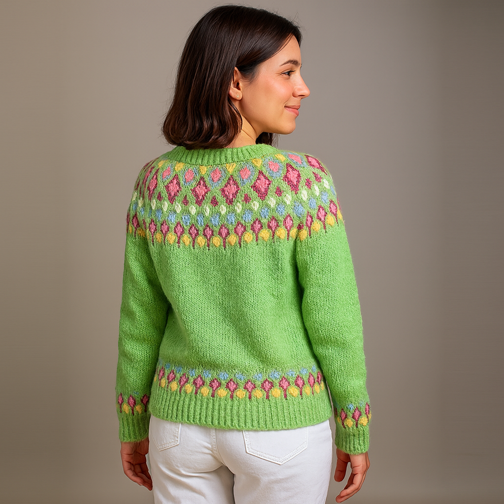 Lysa & Co - Classic Icelandic Wool Cardigan