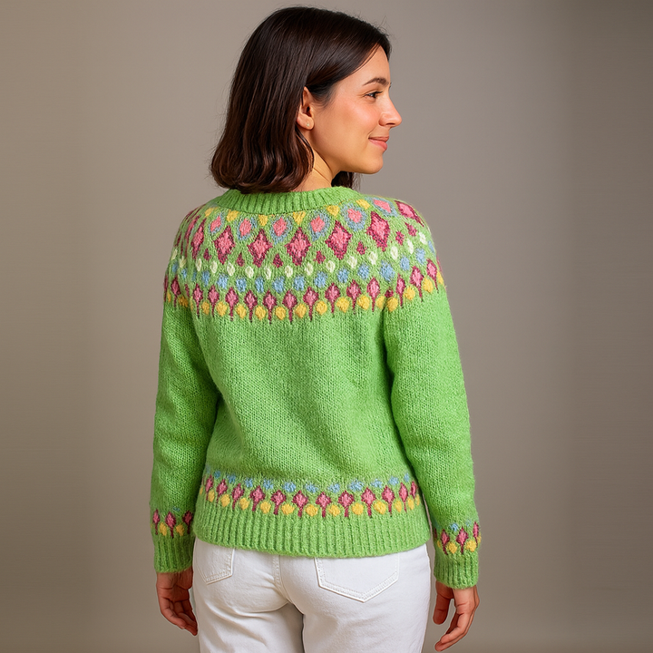 Lysa & Co - Classic Icelandic Wool Cardigan