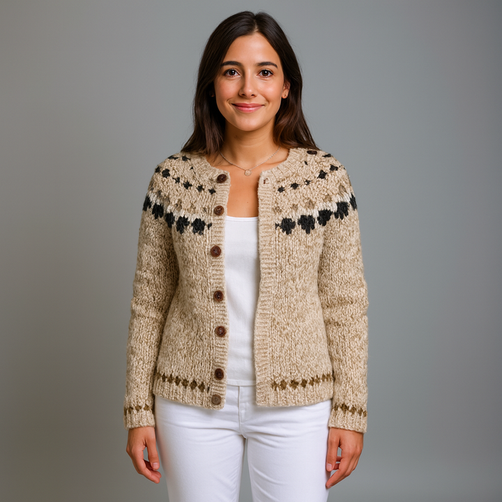 Lysa & Co  - Classic Icelandic Wool Cardigan