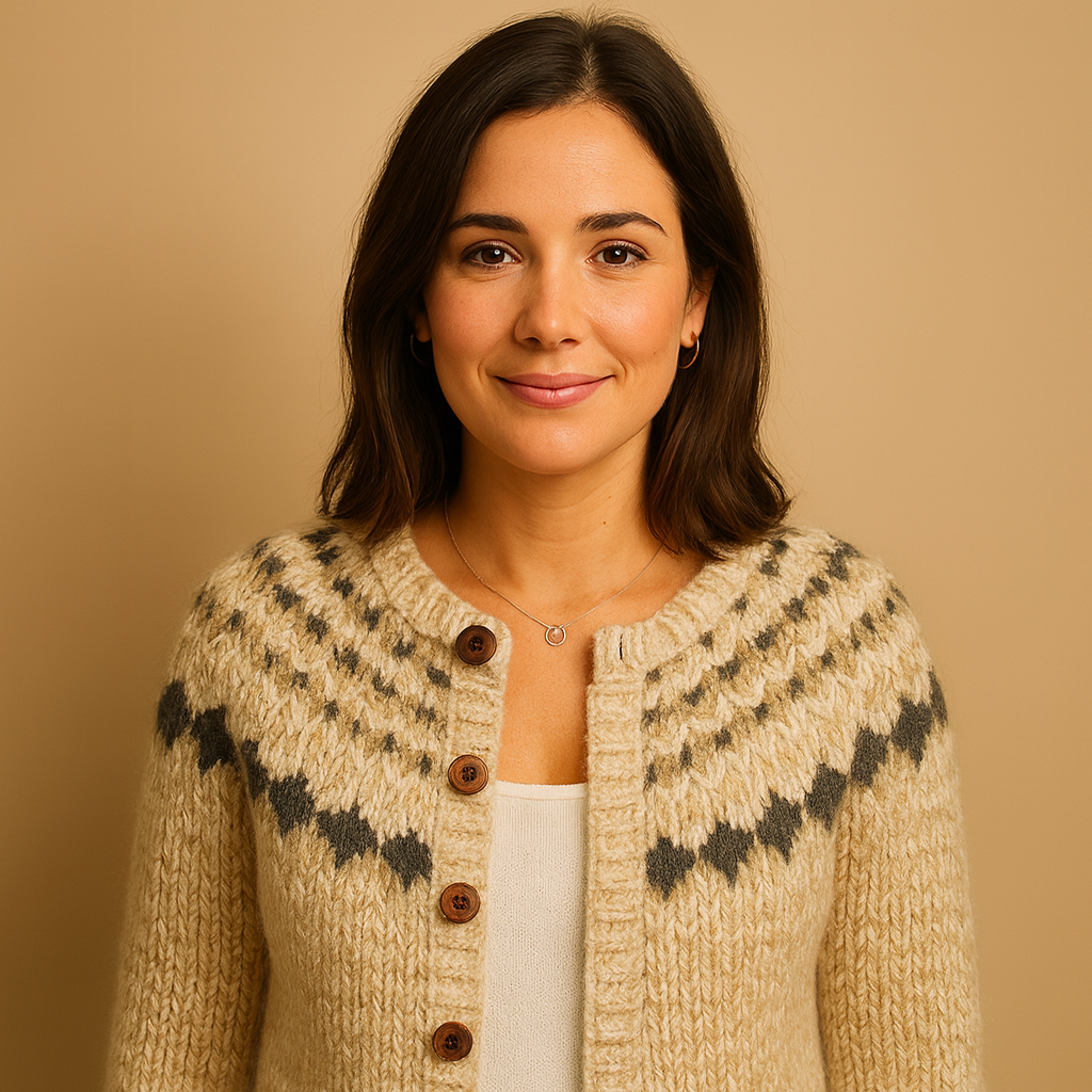 Lysa & Co  - Classic Icelandic Wool Cardigan