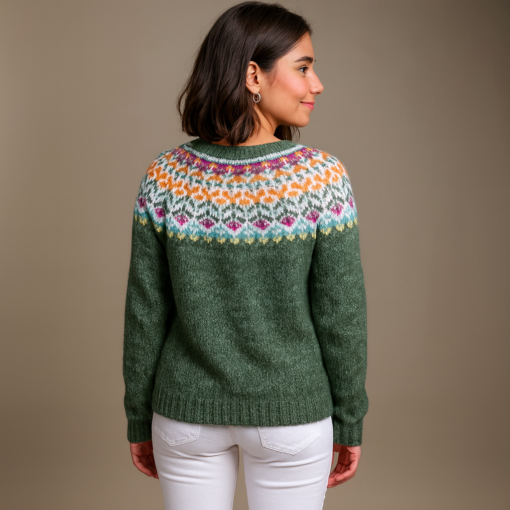 Lysa & Co - Classic Icelandic Wool Vintage Cardigan