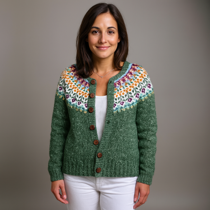 Lysa & Co - Classic Icelandic Wool Vintage Cardigan