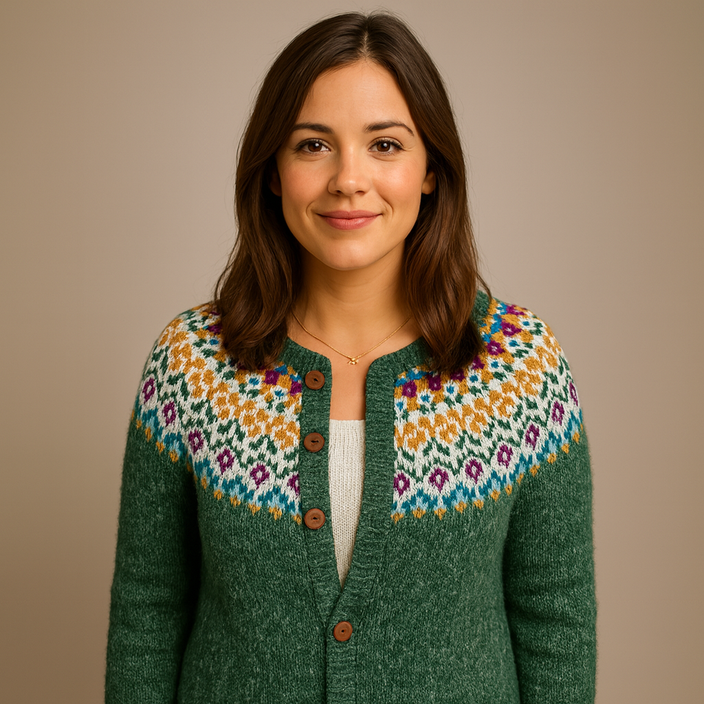 Lysa & Co - Classic Icelandic Wool Vintage Cardigan