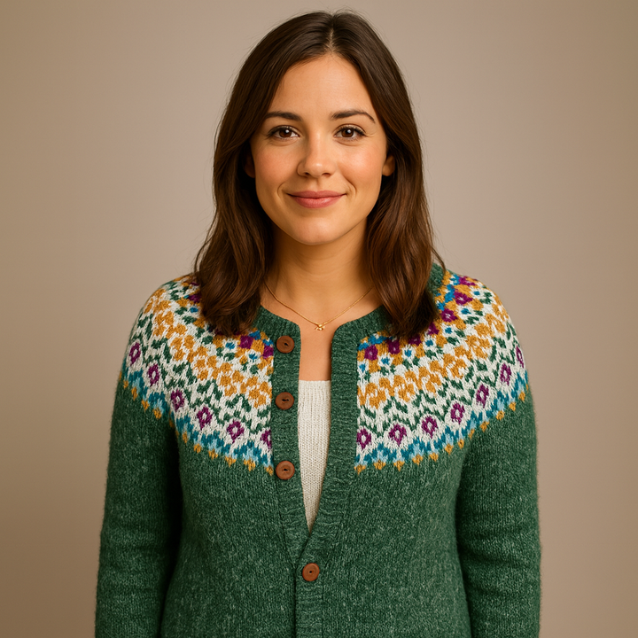 Lysa & Co - Classic Icelandic Wool Vintage Cardigan