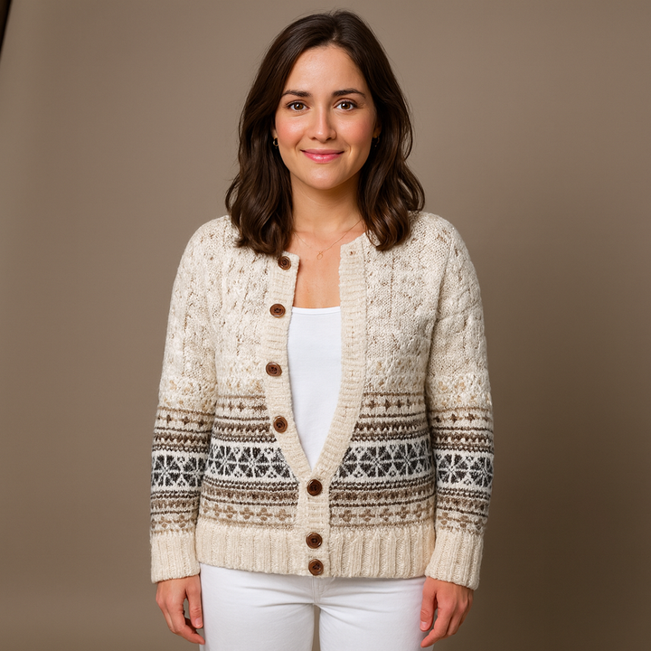 Lysa & Co - Classic Icelandic Wool Cardigan