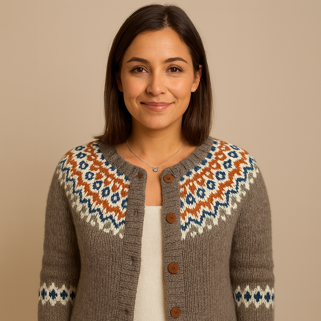 Lysa & Co  - Classic Icelandic Wool Cardigan