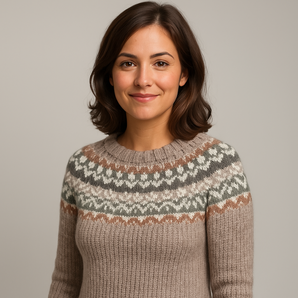 Lysa & Co - Classic Icelandic Wool Knit Sweater