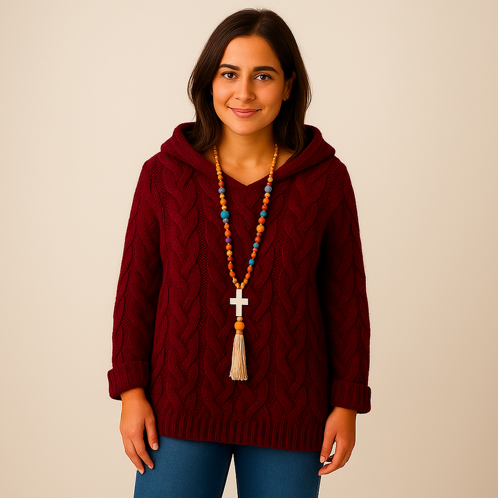 Lysa & Co – Cozy and Stylish Knit Hoodie