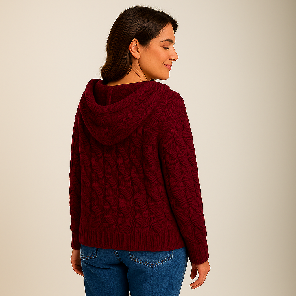 Lysa & Co – Cozy and Stylish Knit Hoodie