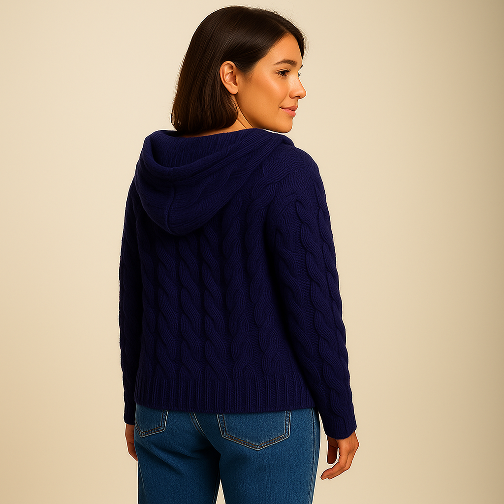 Lysa & Co – Cozy and Stylish Knit Hoodie