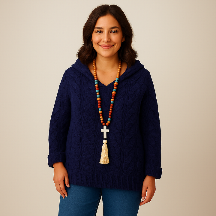 Lysa & Co – Cozy and Stylish Knit Hoodie